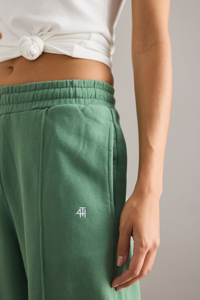 4th & Reckless Fergie Wide-Leg Pintuck Joggers #5