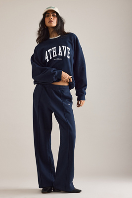 Joggers à jambes larges et plis Fergie en taille: XS chez Anthropologie - 4th & Reckless - Modalova