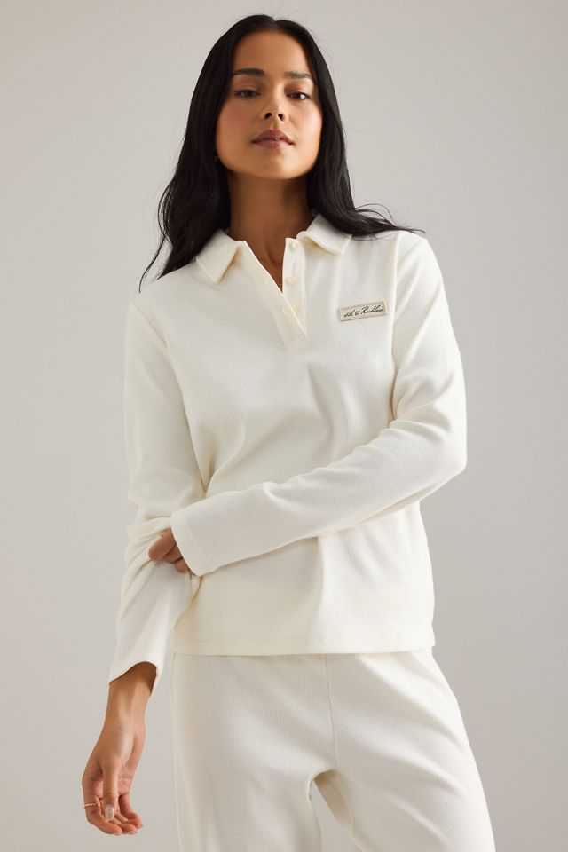 4th & Reckless Liliana Langarm-Poloshirt #3