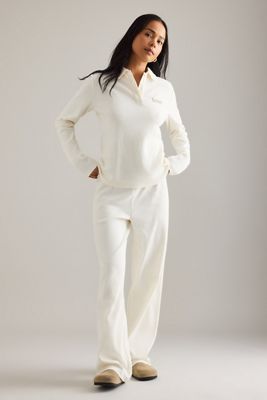 4th & Reckless Liliana Ribbed Jersey Wide-Leg Trousers