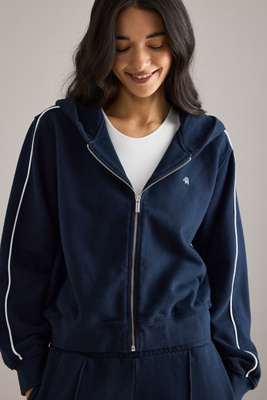Sweat à capuche zippé Carey en taille: XS chez Anthropologie - 4th & Reckless - Modalova