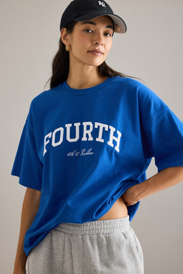 T-Shirt Brandé Alice en taille: M chez Anthropologie - 4th & Reckless - Modalova