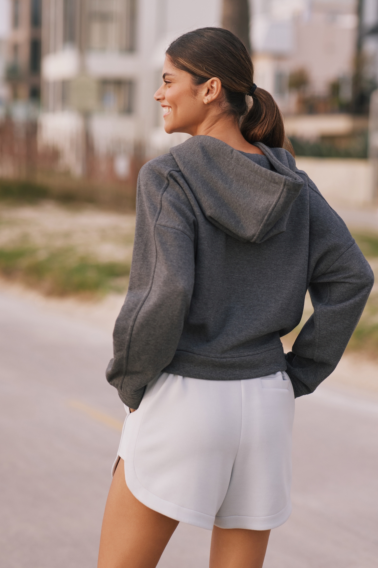 Daily Practice by Anthropologie Henley Sweatshirt