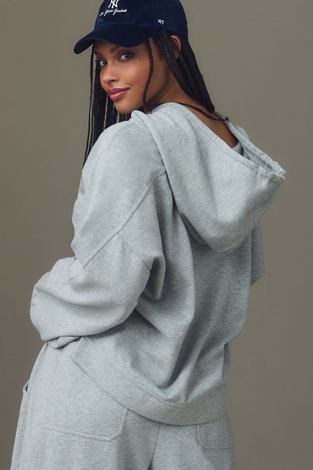 Daily Practice by Anthropologie Henley Sweatshirt #6