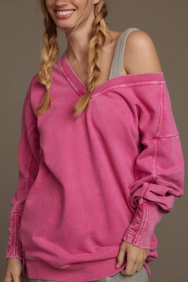 Daily Practice by Anthropologie Long-Sleeve Batwing Pullover #2