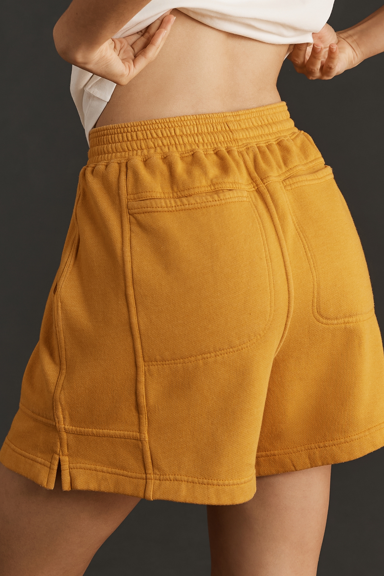 Daily Practice by Anthropologie Seamed Shorts