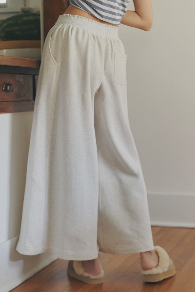 Daily Practice by Anthropologie Knit Wide-Leg Trousers #1