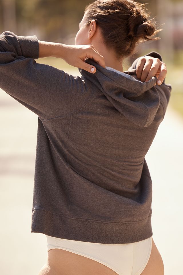 Daily Practice by Anthropologie Slim Heathered Pullover #6