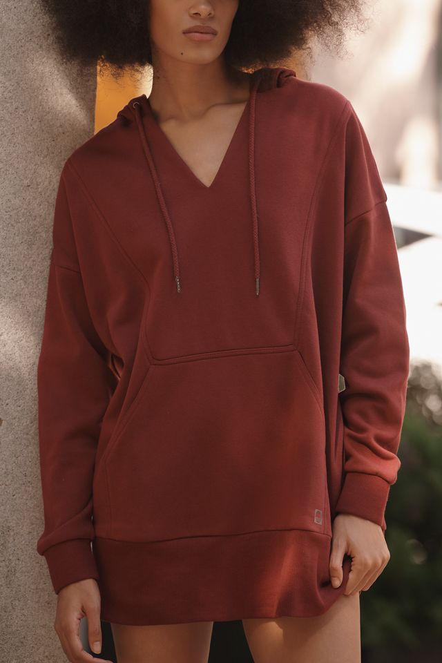 Daily Practice by Anthropologie Long-Sleeve Hoodie Mini Dress #3