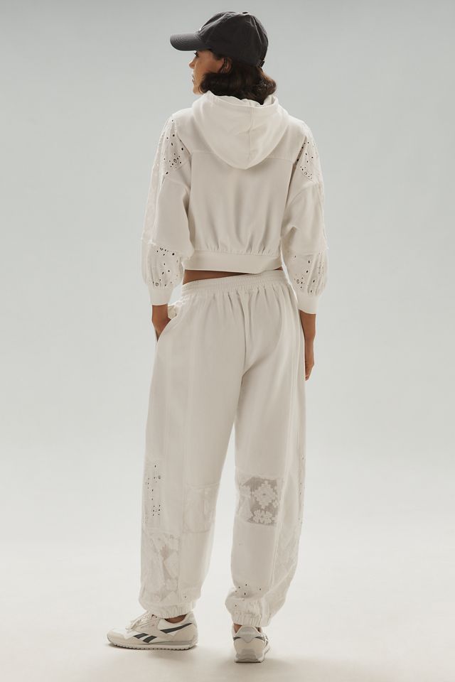 Gallery Detail: Daily Practice Rhythmic Lace Mesh Sweatpants
