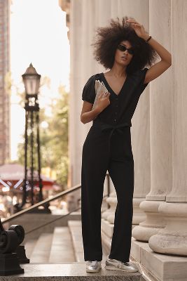 Sundays Avia Jumpsuit In Black