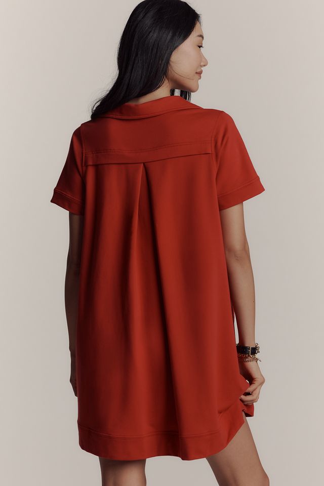 Sundays Mab Short-Sleeve Swing Mini Dress #1