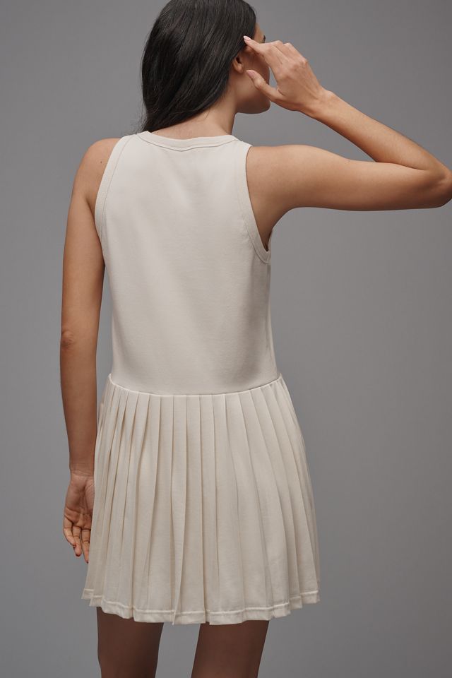 Sundays Bobbi Scoop-Neck Pleated Mini Dress #1