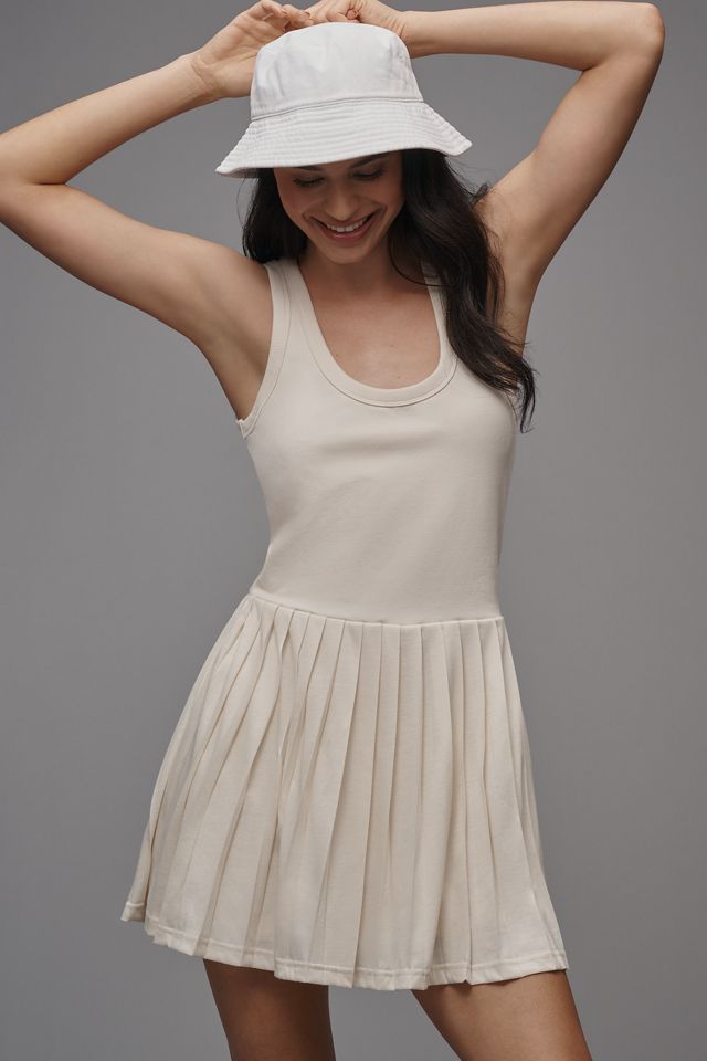 Sundays Bobbi Scoop-Neck Pleated Mini Dress #2