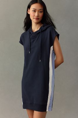 Sundays Mina Short-sleeve Hoodie Mini Dress