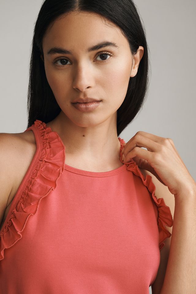 Sundays Mirabelle Ruffle Drawstring Mini Dress #3
