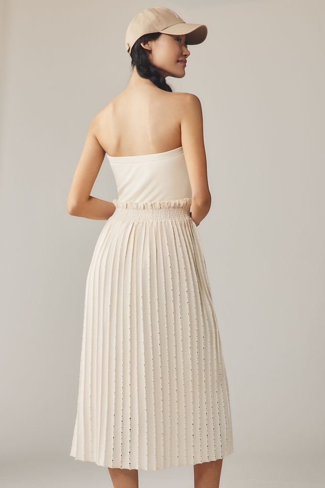 Sundays Manon Cotton Strapless Midi Dress #2