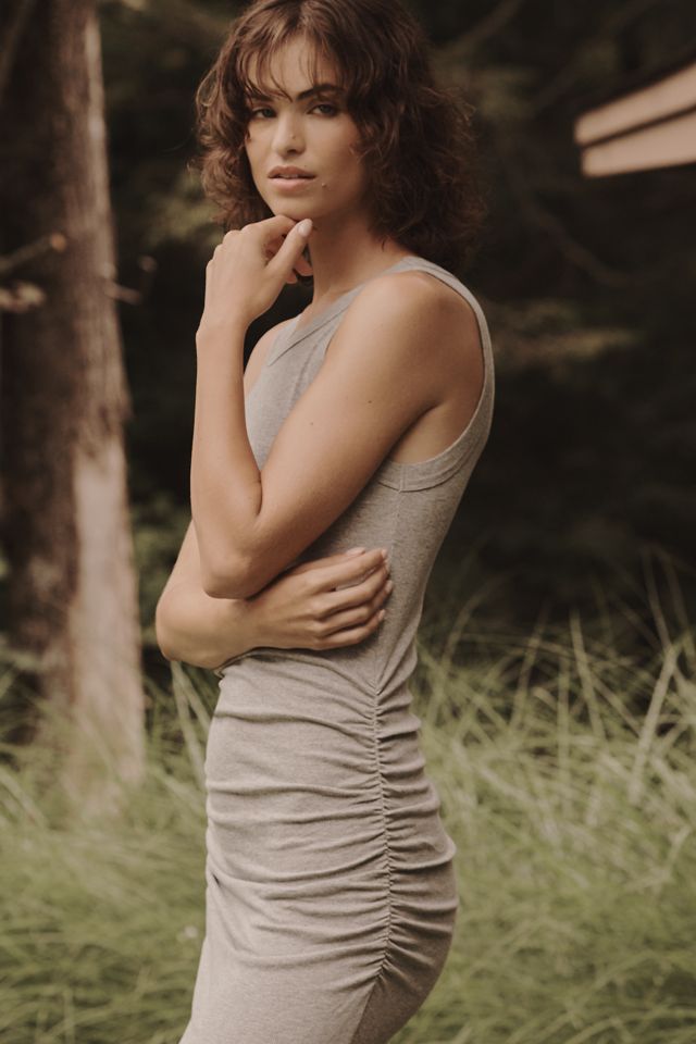 Michael Stars Wren Ribbed Midi Dress #1