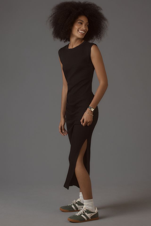 Michael Stars Calliope Power Shoulder Maxi Dress #2