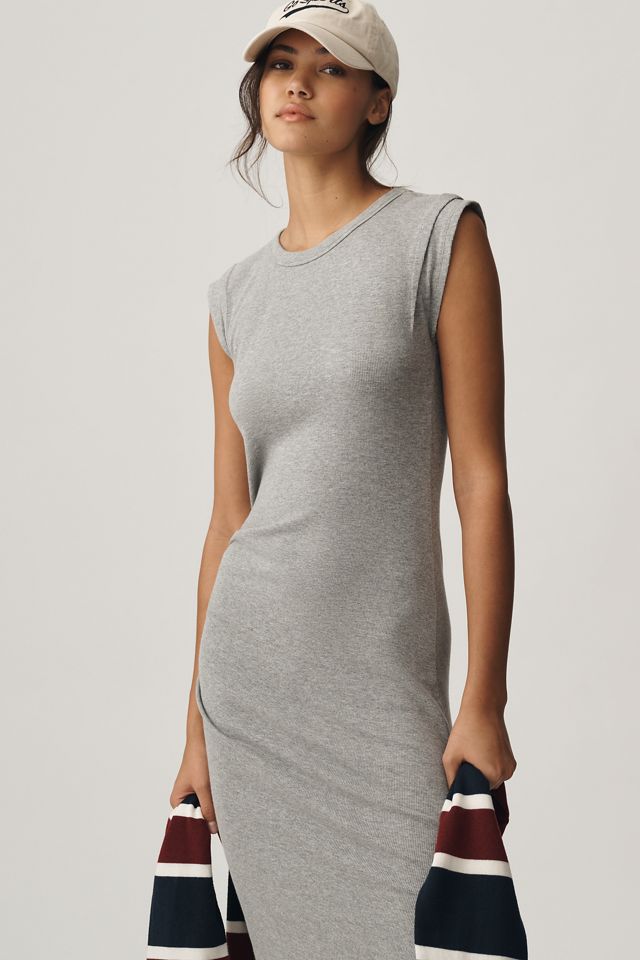Michael Stars Calliope Power Shoulder Maxi Dress #3