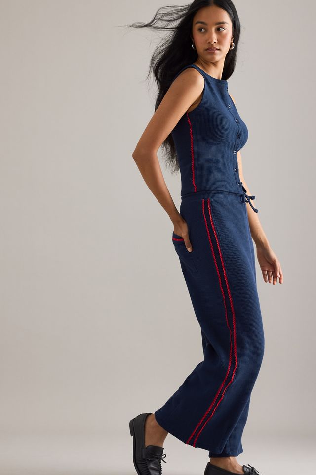 Damson Madder Bailey Kick-Flare Jogginghose #2