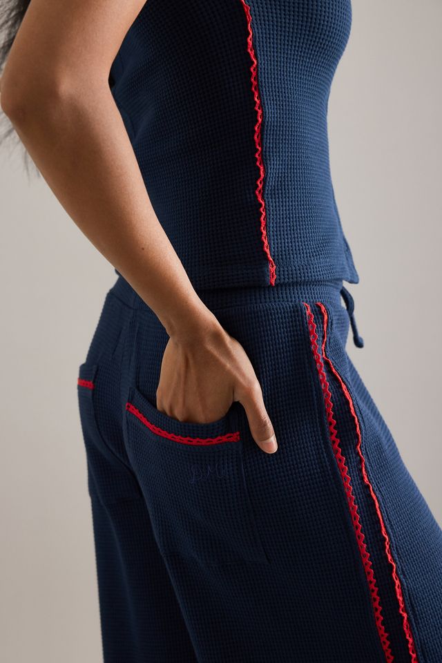 Damson Madder Bailey Kick-Flare Jogginghose #3