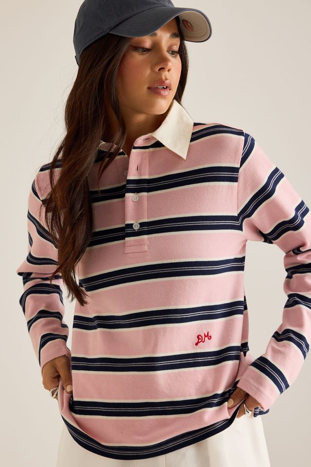 Camisa de Rugby Cassia Damson Madder Encogida #2