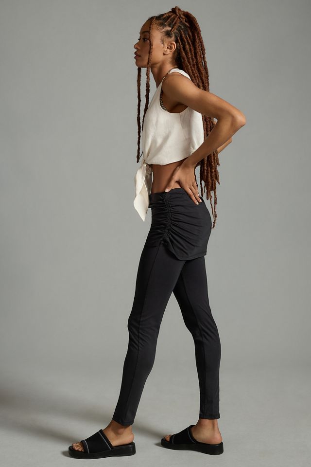 Daily Practice by Anthropologie Ruched Skirt Leggings #4