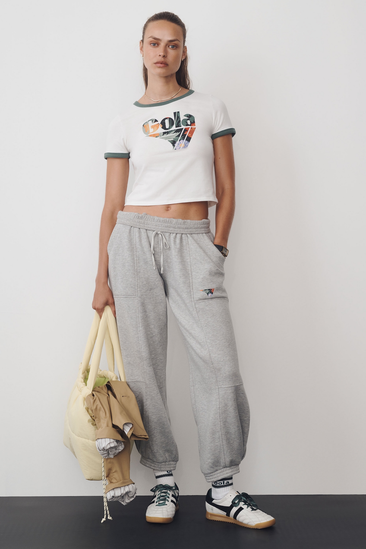 Gola x Anthropologie Ringer Graphic Tee