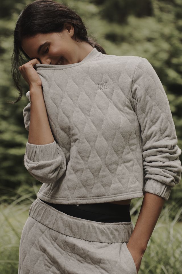 UGG® Katie Long-Sleeve Quilted Top #3