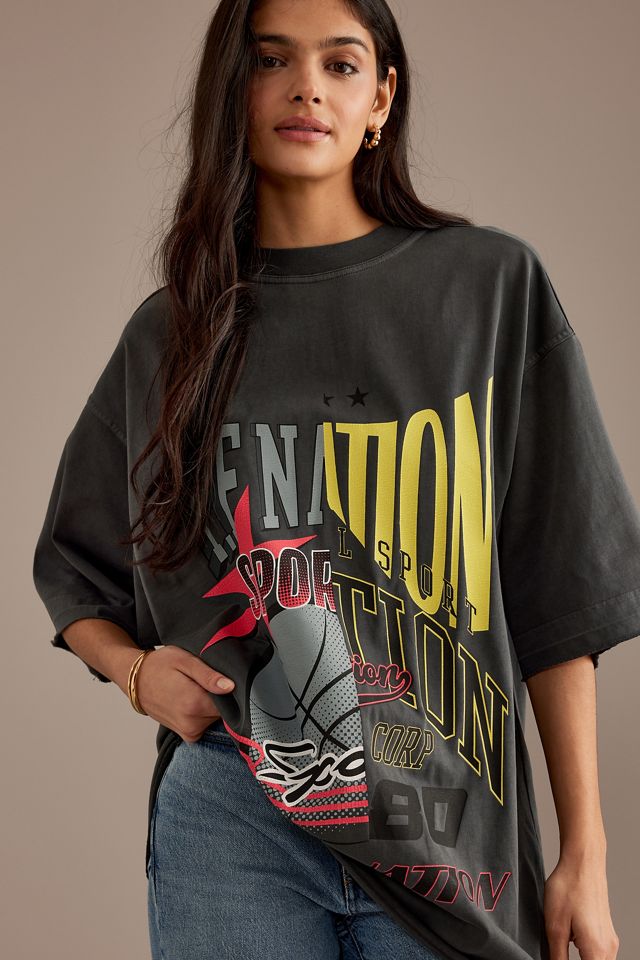 P.E Nation Brake Übergroßes T-Shirt #2