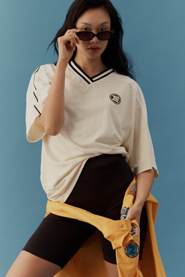 T-shirt de football surdimensionné P. E Nation Detour en taille: XS chez Anthropologie - P.E Nation - Modalova