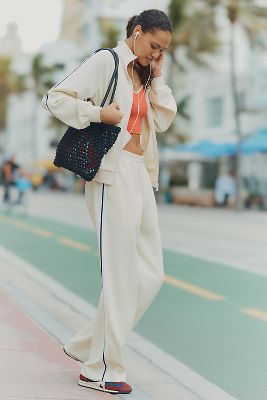 Pantalon de survêtement P. E Nation Prelude en White taille: XS chez Anthropologie - P.E Nation - Modalova