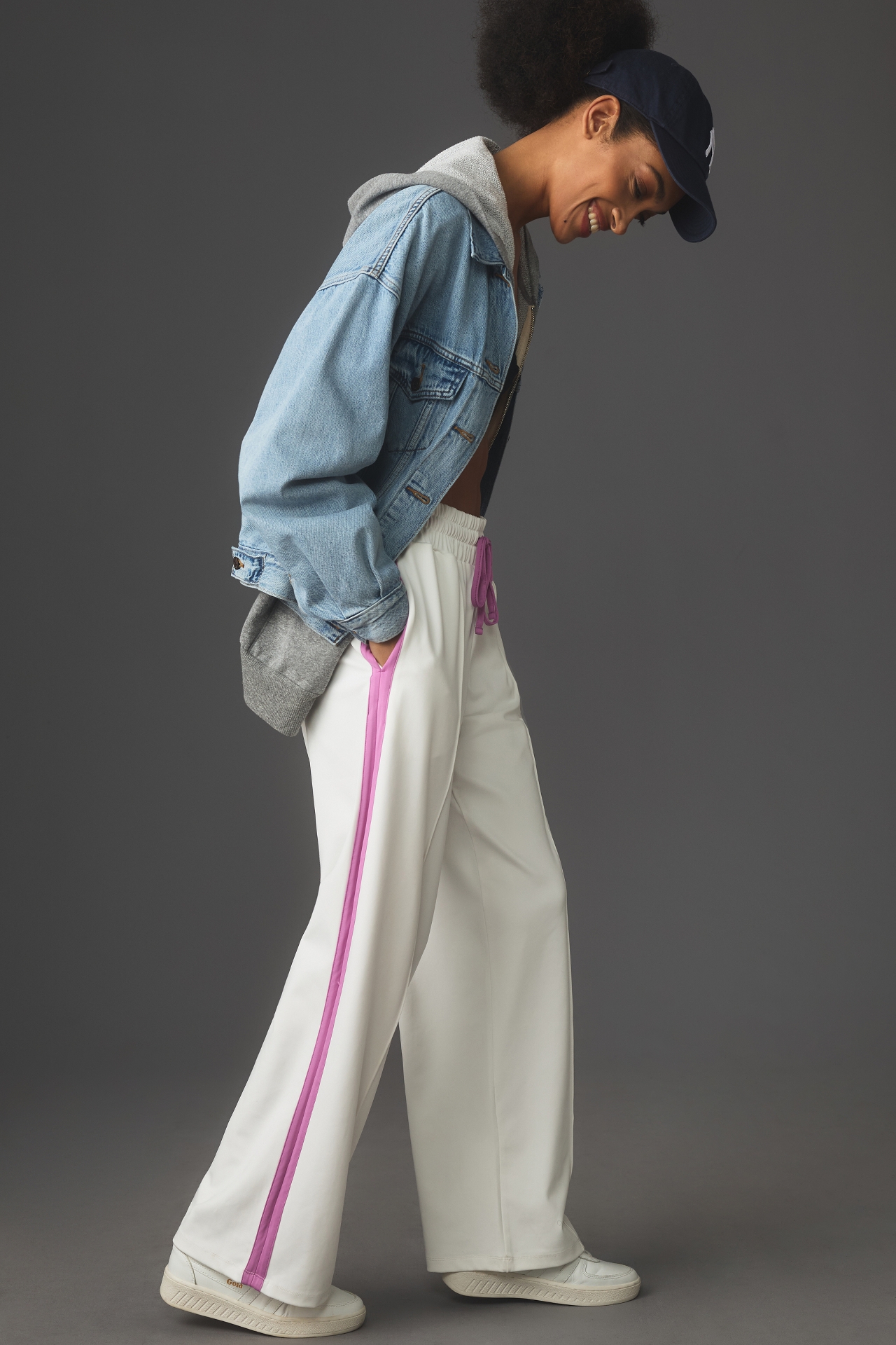 Daily Practice by Anthropologie Side-Stripe Track Pants