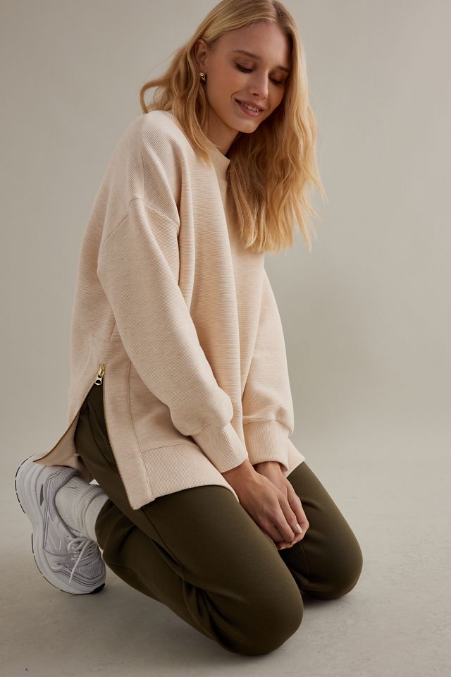 Varley Mae Longline Jersey Sweatshirt #2