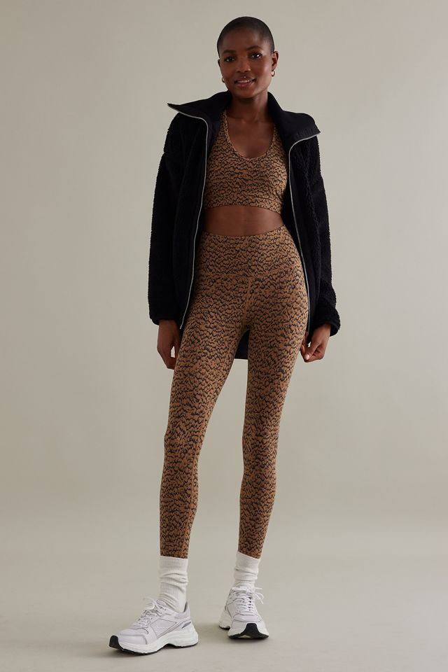 Varley Let's Move Printed High-Waisted Gym Leggings #1