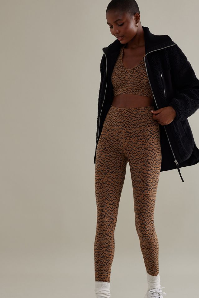 Varley Let's Move Printed High-Waisted Gym Leggings #3