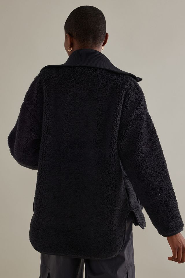 Varley Myla Zip-Through Cotton Fleece Jacket #2