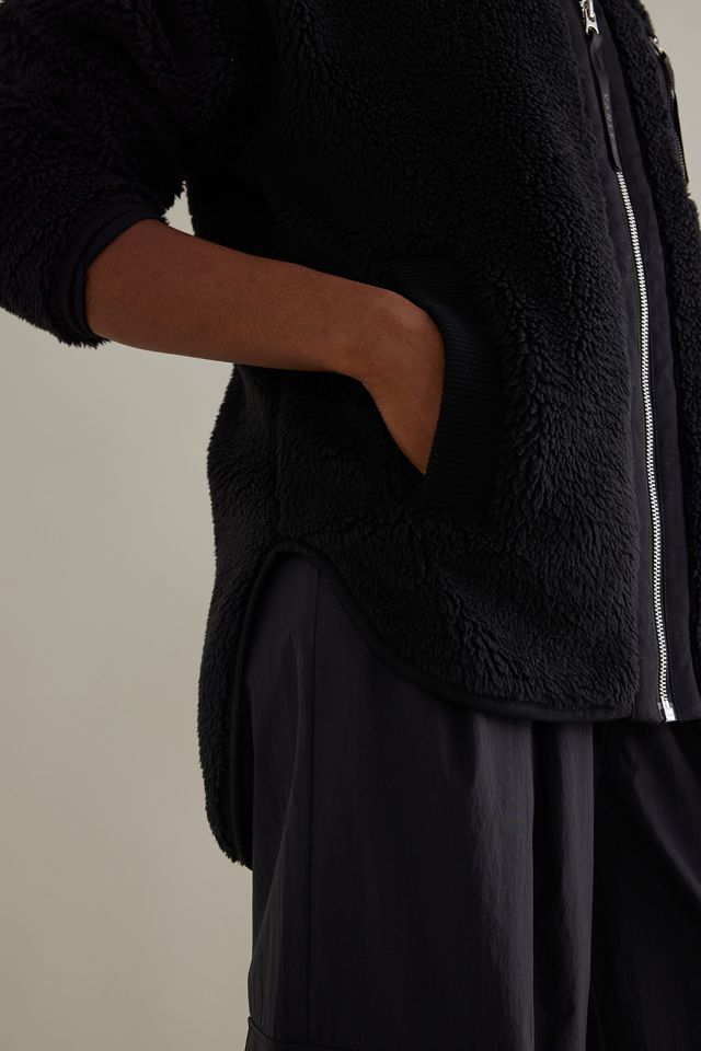 Varley Myla Zip-Through Cotton Fleece Jacket #3