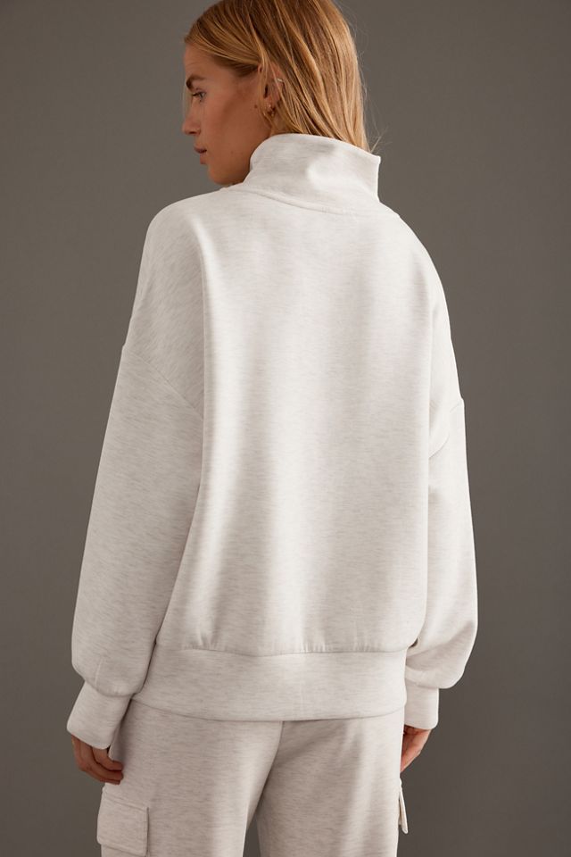 Felpa con mezza zip Varley Hawley #1