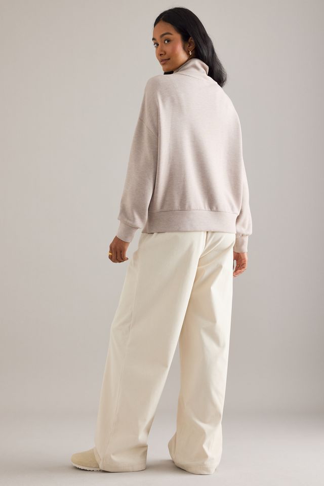 Felpa con mezza zip Varley Hawley #4