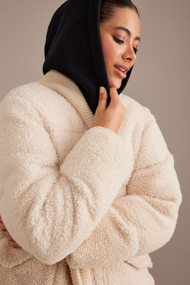 Varley Wynn Sherpa Puffer Coat #1