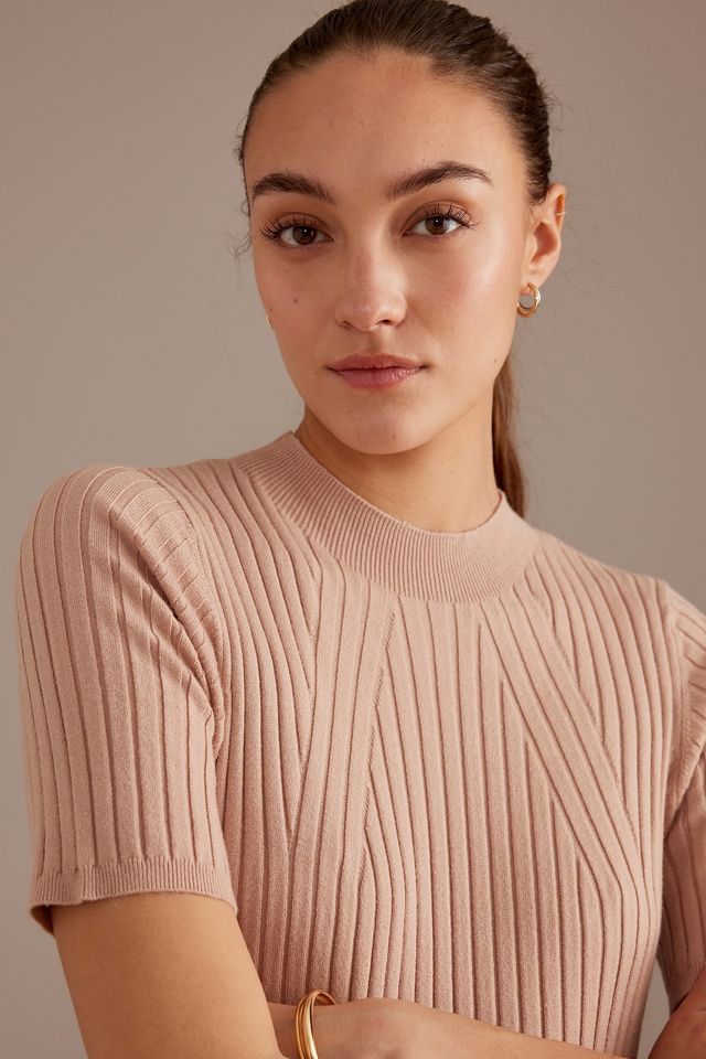 knee length dresses for ladies Axel Rib Knit Midi Dress – The Sparrow Mercantile main image 0