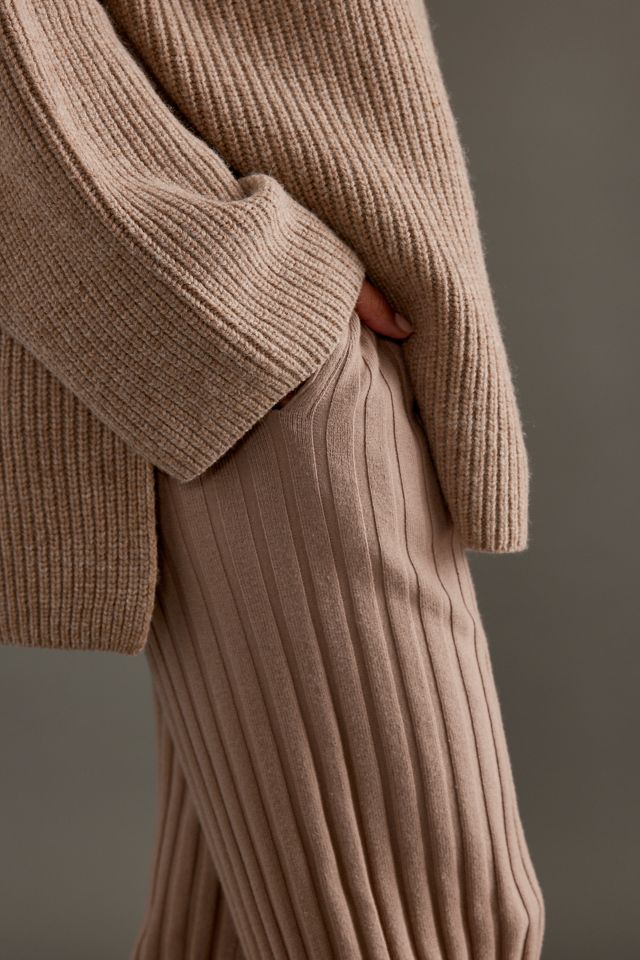 Pantalon Large en Maille Côtelée Varley #3