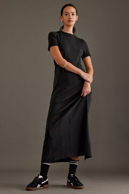 Shop Varley Hattie Maxi Dress In Black