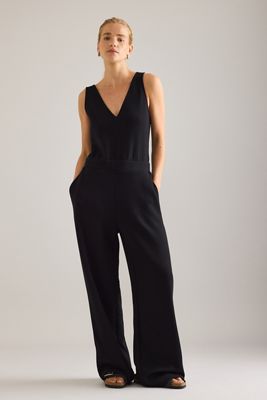 Varley Alina Sleeveless Wide-Leg Jumpsuit 