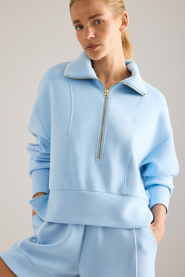 Sweat-shirt demi-zip Davenport en taille: XS chez Anthropologie - Varley - Modalova