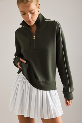 Sweat-shirt demi-zip Kirsi en taille: XS chez Anthropologie - Varley - Modalova
