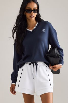 Felpa con scollo a V Varley Iona