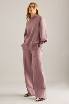 Varley The Wide Leg 30 Trousers In Purple
